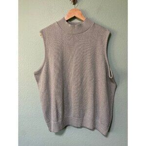 Vintage Willow Ridge Women's‎ Silver Grey Tank Sweater Women's Size 2x